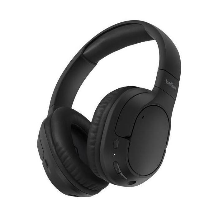 Belkin AUD009HQBK Kopfhörer & Headset Kabellos Kopfband Anrufe/Musik USB Typ-C Bluetooth Schwarz — Bild 6 von 10