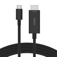 Belkin AVC012bt2MBK 2 m USB Typ-C HDMI Schwarz