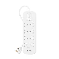 Belkin Connect Weiß 8 AC-Ausgänge 2 m