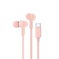 Belkin SoundForm Kopfhörer Kabelgebunden im Ohr Musik/Alltag USB Typ-C Pink