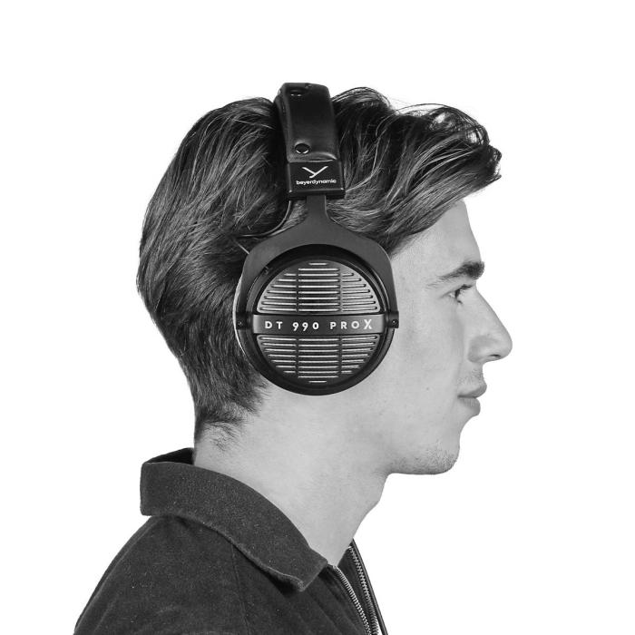 Beyerdynamic DT 990 PRO X Kopfhörer Kabelgebunden Kopfband Bühne/Studio Grau, Schwarz — Bild 8 von 8