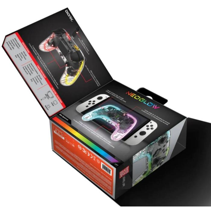 BIONIK NEOGLOW Transparent RF Gamepad Android, Nintendo Switch, PC — Bild 14 von 14