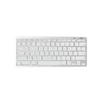 Bluestork BS-KB-MICRO/BT/SP Tastatur Haus Bluetooth QWERTY Spanisch Silber, Weiß