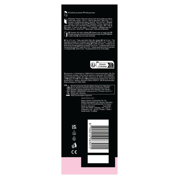 Braun Silk-épil 5 Silk-epil 5 SE 5-011 28 Pinzette Weiß — Bild 5 von 10