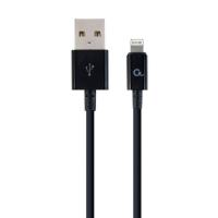Cablexpert CC-USB2P-AMLM-2M Lightning-Kabel Schwarz