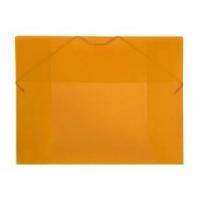 CARCHIVO 2034K52 Sammelmappe Polypropylen (PP) Orange, Durchscheinend A3