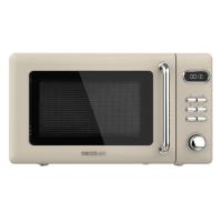 Cecotec 01714 Mikrowelle Beige Grill-Mikrowelle Arbeitsplatte 20 l 700 W