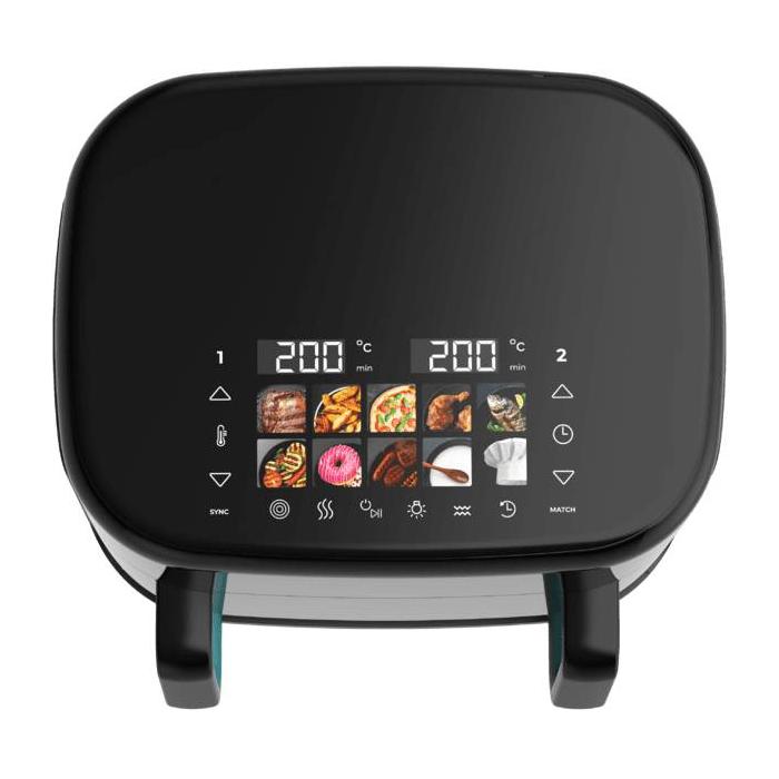 Cecotec Cecofry&Grill Smokin'Prime 11000 Einzelbild 11 l Eigenständig 2800 W Heißluftfritteuse Schwarz — Bild 3 von 28