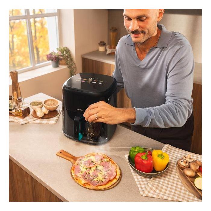 Cecotec Cecofry&Grill Smokin'Prime 4500 Einzelbild 4 l Eigenständig 1900 W Heißluftfritteuse Schwarz — Bild 27 von 28