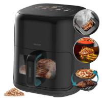 Cecotec Cecofry&Grill Smokin'Prime 4500 Einzelbild 4 l Eigenständig 1900 W Heißluftfritteuse Schwarz, bild 5 von 28 ansehen