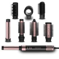 Cecotec CermicCare AirGlam Multistyler Warm Schwarz, Rosa-Goldfarben 1400 W 1,8 m