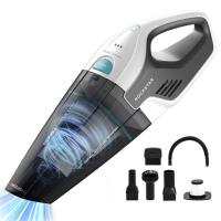 Cecotec Conga Rockstar Handstaubsauger Grau, Weiß Beutellos