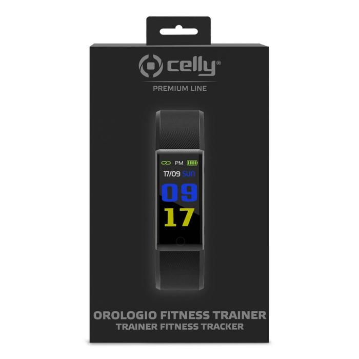 Celly PYTRAINER Smartwatch/ Sportuhr 2,44 cm (0.96'') LCD Digital 120 x 80 Pixel Touchscreen Schwarz — Bild 5 von 6