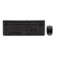 CHERRY DC 2000 Tastatur Maus enthalten Universal USB Spanisch Schwarz