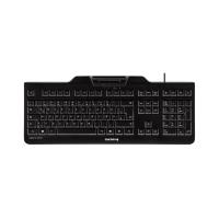 CHERRY KC 1000 SC Tastatur Büro USB QWERTY Spanisch Schwarz