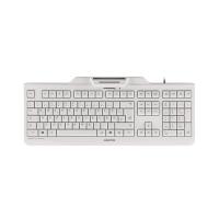 CHERRY KC 1000 SC Tastatur Universal USB QWERTY Spanisch Grau