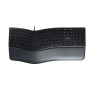 CHERRY KC 4500 ERGO Tastatur Universal USB QWERTY Spanisch Schwarz
