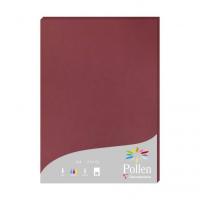 Clairefontaine Pollen Druckerpapier A4 (210x297 mm) 25 Blätter Burgund
