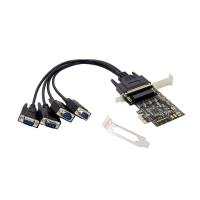 Conceptronic 4-Port-DB9-RS232-Serielle PCIe-Karte