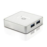 Conceptronic HUBBIES 4-Port-USB-3.0-Hub mit Netzteil
