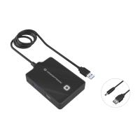 Conceptronic HUBBIES 4-Port-USB 3.0/2.0-Hub, 90cm Kabel