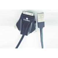 CoolBox ACD 301 USB Kabel 1 m microUSB/miniUSB/Apple iPhone Schwarz