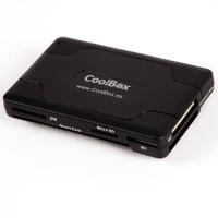 CoolBox CRE-065 Kartenleser USB 2.0 Schwarz