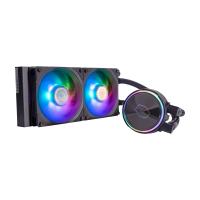 Cooler Master MasterLiquid PL240 Flux Prozessor Flüssigkeitskühlung 12 cm Schwarz