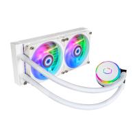 Cooler Master MasterLiquid PL240 Flux White Edition Computergehäuse Flüssigkeitskühlung 12 cm Weiß