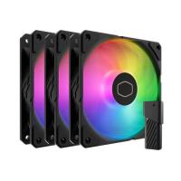 Cooler Master SickleFlow Edge 120 ARGB 3-Pack Fan Kit Computergehäuse Ventilator 12 cm Schwarz 1 Stück(e)