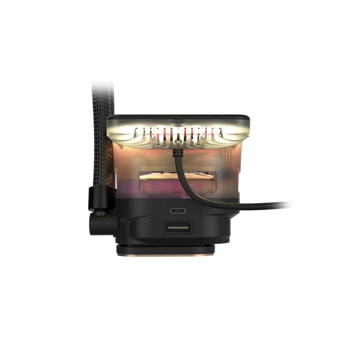 Corsair iCUE LINK TITAN II 360 RX LCD Prozessor Flüssigkeitskühlung 36 cm Schwarz 1 Stück(e) — Bild 4 von 8