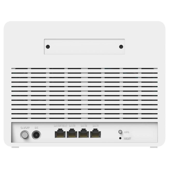 Cudy 4G Cat 6 AC1200 Wi-Fi Router, LT700E 1.0 WLAN-Router Gigabit Ethernet Dual-Band (2,4 GHz/5 GHz) Weiß — Bild 8 von 12