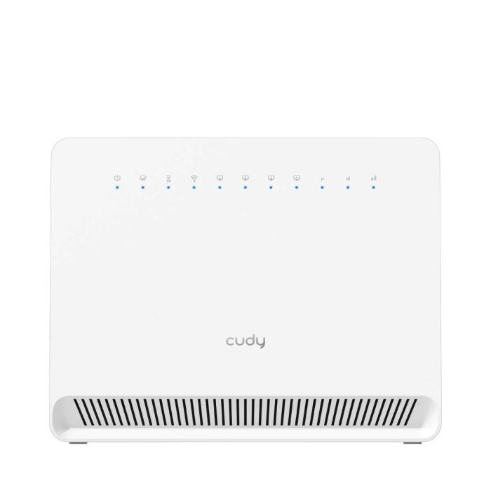 Cudy 4G Cat 6 AC1200 Wi-Fi Router, LT700E 1.0 WLAN-Router Gigabit Ethernet Dual-Band (2,4 GHz/5 GHz) Weiß — Bild 7 von 12