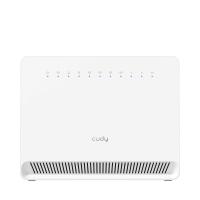 Cudy 4G Cat 6 AC1200 Wi-Fi Router, LT700E 1.0 WLAN-Router Gigabit Ethernet Dual-Band (2,4 GHz/5 GHz) Weiß