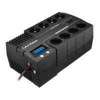 CyberPower BR700ELCD Line-Interactive USV 700VA/420W LCD, AVR, USB (HID), RJ45 Lan Protection, Ausgang (4+4) Schuko, USB Ladegerät