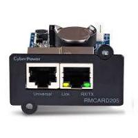 CyberPower RMCARD205 Netzwerkkarte 100MB, IPv4/v6, SNMPv1/v3, HTTP/HTTPs, TCP/IP, UDP, DHCP, NTP, DNS, SMTP, SSH, SSL, TLS, Telnet, FTP und Syslog, komp. mit ext. Sensor (Optional), für Expansion Port
