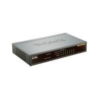 D-Link DES-1008PA Netzwerk-Switch Unmanaged Fast Ethernet (10/100) Power over Ethernet (PoE) Schwarz