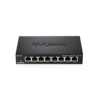 D-Link DGS-108 Nicht verwalteter Netzwerk-Switch Schwarz Netzwerk-Switch