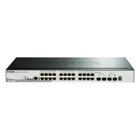 D-Link DGS-1510-28P Netzwerk-Switch Managed L3 Gigabit Ethernet (10/100/1000) Power over Ethernet (PoE) Schwarz