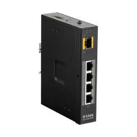 D-Link DIS‑100G‑5PSW Unmanaged L2 Gigabit Ethernet (10/100/1000) Power over Ethernet (PoE) Schwarz