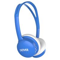 Denver Electronics BTH-150BLUE Kopfhörer Ohraufliegend Kopfband Blau
