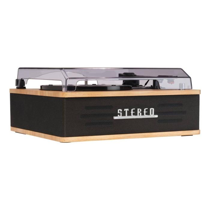 Denver VPB-262LW Audio-Plattenspieler mit Riemenantrieb Schwarz, Holz Manuell — Bild 12 von 26