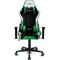 DRIFT DR175 Universal-Gamingstuhl Gepolsterter Sitz Schwarz, Grün, Weiß