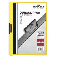 Durable DURACLIP 60 Präsentations-Mappe Gelb