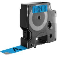 DYMO D1 - Standardetiketten - Schwarz auf Blau - 19mm x 7m