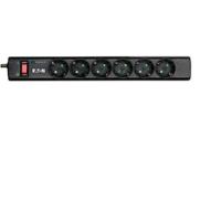 Eaton PS6D Spannungsschutz Schwarz, Weiß 6 AC-Ausgänge 220 - 250 V 1 m