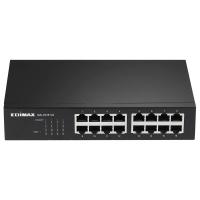 Edimax GS-1016 V2 Netzwerk-Switch Managed Gigabit Ethernet (10/100/1000) Schwarz