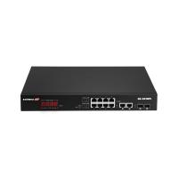 Edimax GS-5210PL Netzwerk-Switch Managed Gigabit Ethernet (10/100/1000) Schwarz