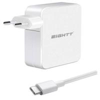 Eightt EC65 Ladegerät für Mobilgeräte Universal Weiß AC Schnellladung Drinnen