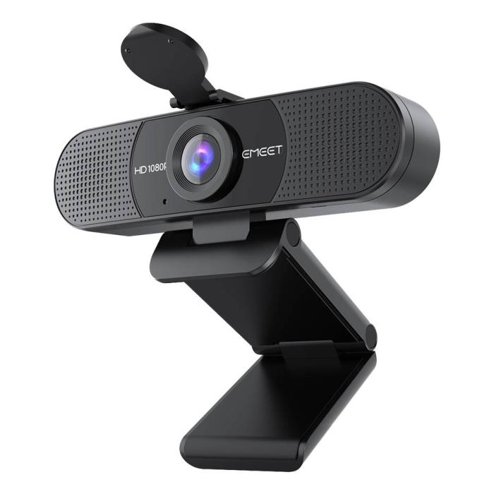 eMeet C960 Webcam 2,07 MP 1920 x 1080 Pixel USB 2.0 Schwarz — Bild 6 von 8